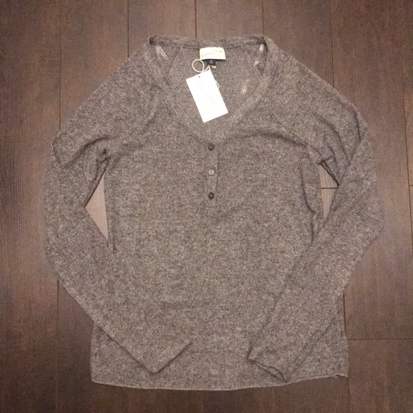 Universal Thread Sweaters - Universal Thread V-Neck Button Sweater